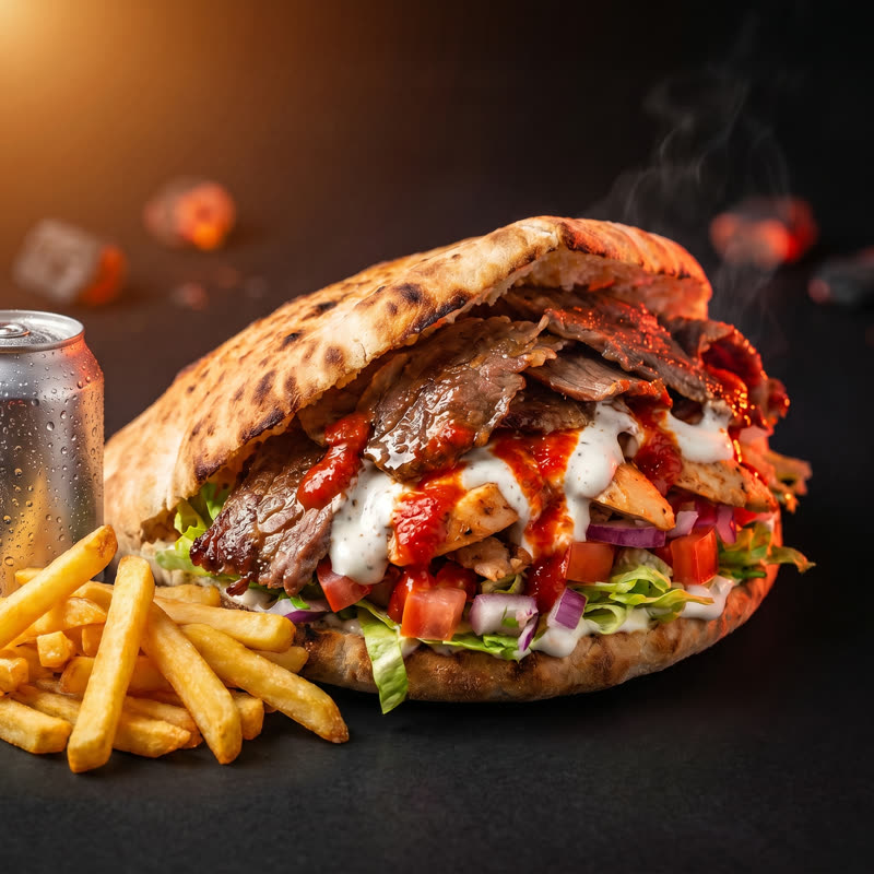 Menú Kebab
